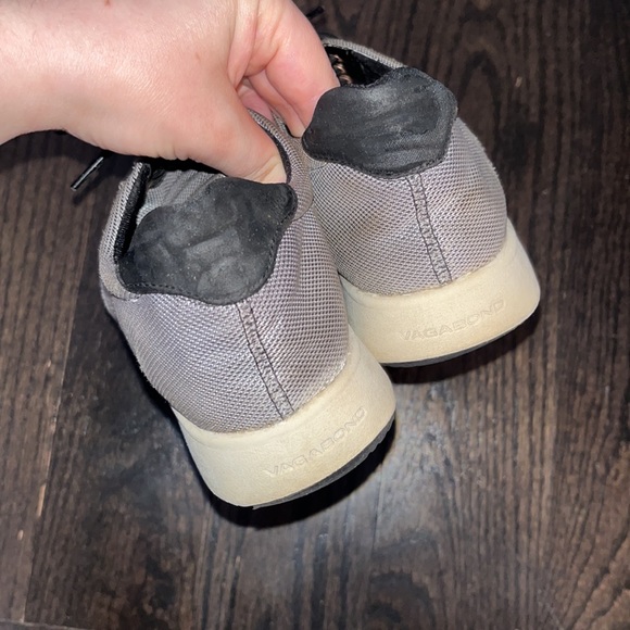3/10$🌹🌹🌹VAGABOND Low Leather Sneaker Shoes Cintia Grey - Picture 4 of 9